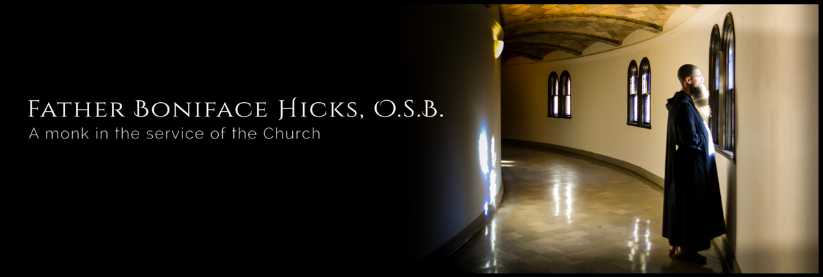 Father Boniface Hicks, OSB